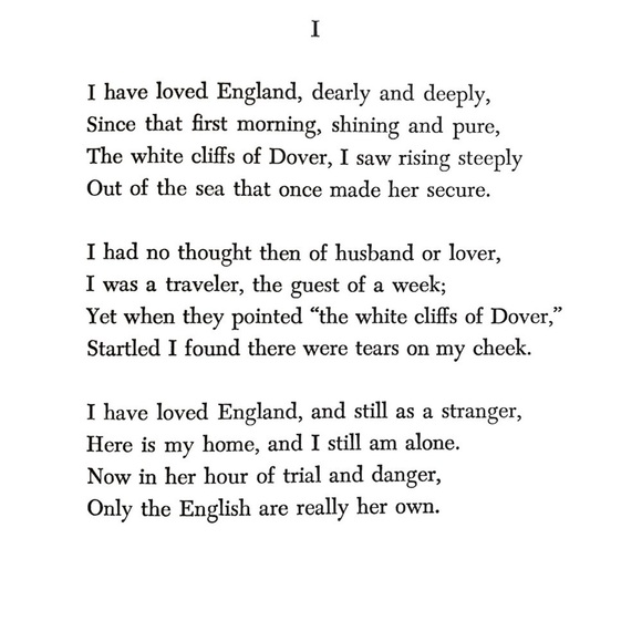 Vintage 1940s book , the white cliffs - Picture 4 of 7